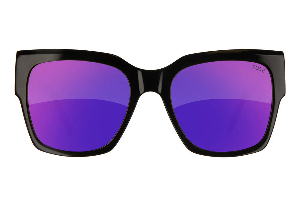 Fuse Amelia Sunglasses | Gloss Black - Image 32