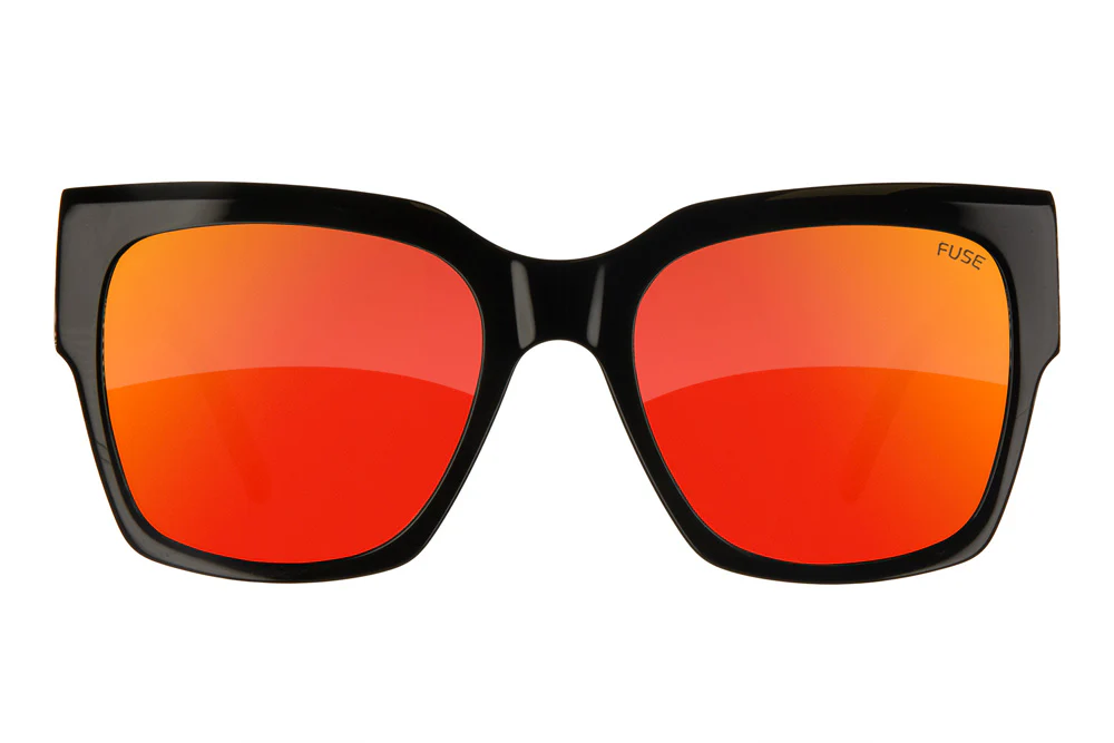 Fuse Amelia Sunglasses | Gloss Black - Image 34