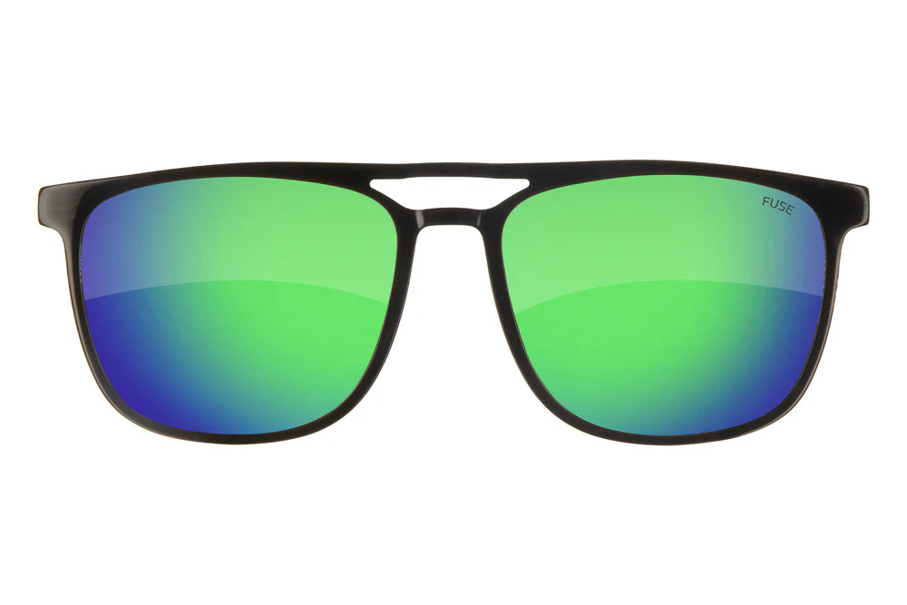 Fuse Long Point Sunglasses | Gloss Black - Image 28