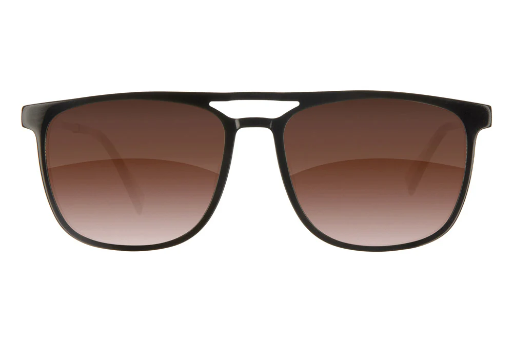 Fuse Long Point Sunglasses | Gloss Black - Image 8