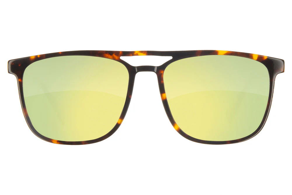Fuse Long Point Sunglasses | Gloss Tortoise - Image 20