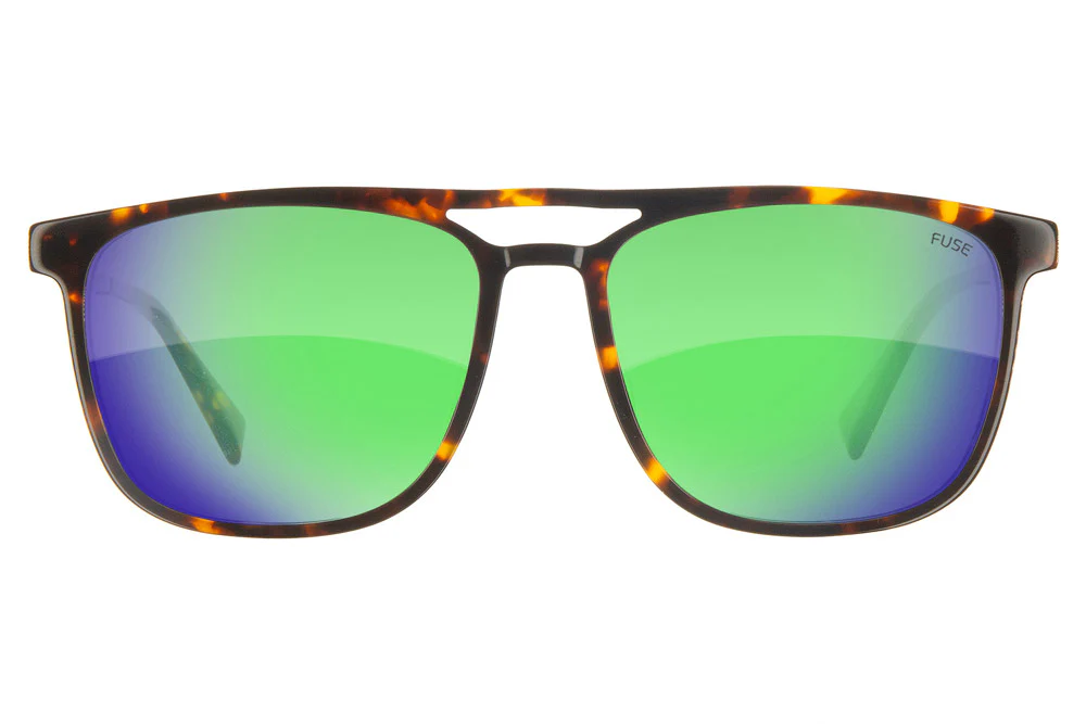Fuse Long Point Sunglasses | Gloss Tortoise - Image 28