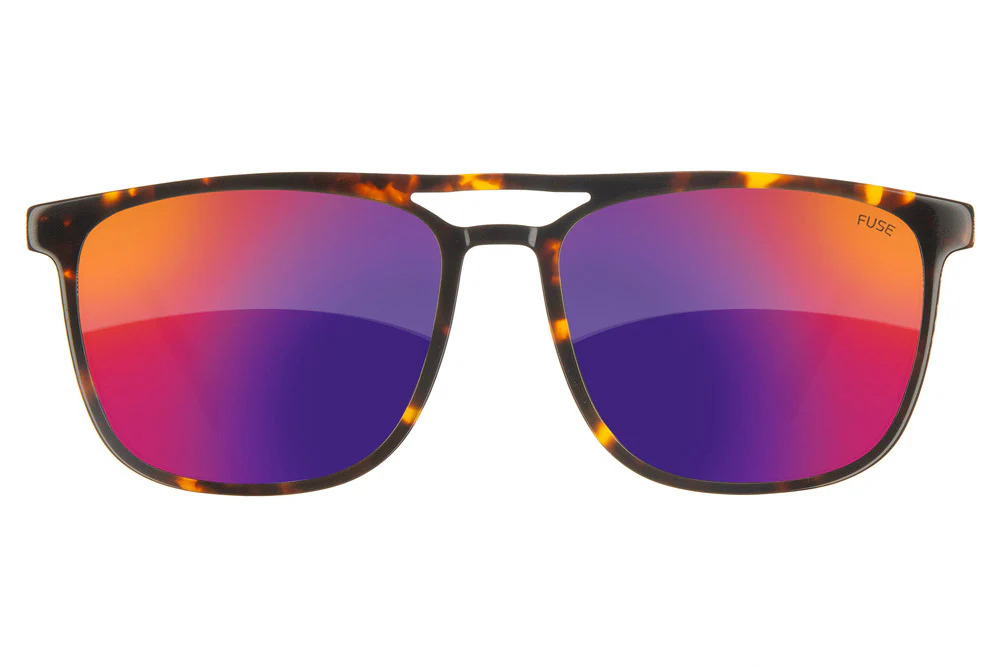 Fuse Long Point Sunglasses | Gloss Tortoise - Image 32