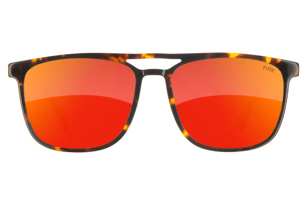 Fuse Long Point Sunglasses | Gloss Tortoise - Image 33