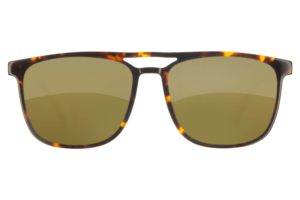 Fuse Long Point Sunglasses | Gloss Tortoise - Image 9